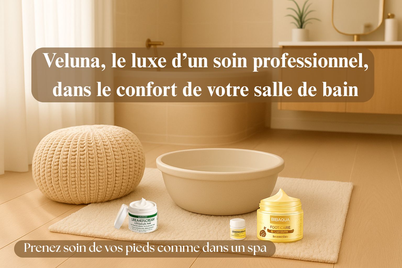 Découvrez le soin pieds hydratant VELUNA, une solution express qui transforme les pieds secs et abîmés en une peau douce, souple et nourrie en seulement 3 jours. Adapté à tous les types de peaux, même les plus sensibles. meilleur masque hydratant pour pieds