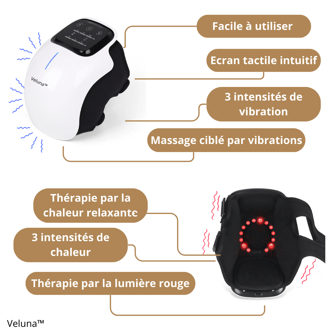 Masseur de genoux Veluna™