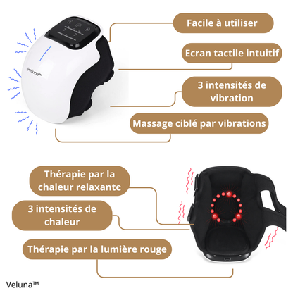 Masseur de genoux Veluna™