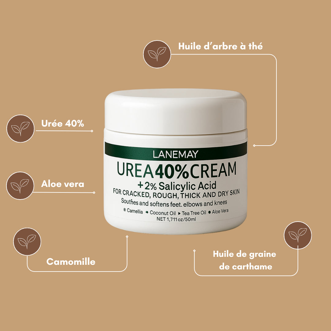 Crème réparatrice pieds- crevasses et callosités